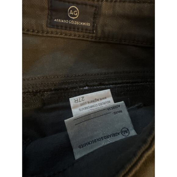 NWT Women 27 AG Adriano Goldschmied The Tyler Cargo Skinny Ankle Gray Pant Jeans - Picture 5 of 7